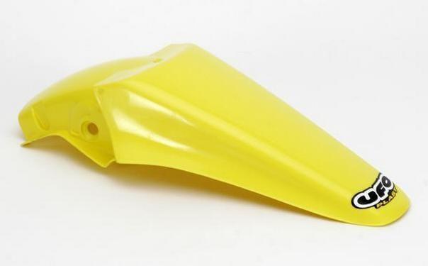 Ufo plastics rear fender neon yellow for suzuki rm 85 00-09