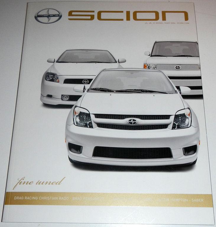 Scion xa xb tc model year 2006 issue 07 winter spring 2006 brochure magazine