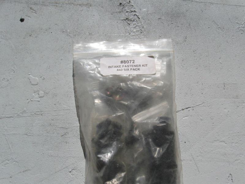 MOPAR 6 PACK INTAKE MANIFOLD BOLT SET COMPLETE NEW, US $10.00, image 2