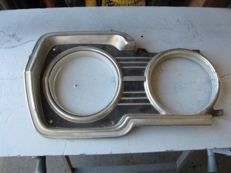Mopar 1967 gtx headlight bezel used nice satellite