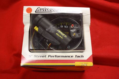Tachometer autometer 5&#034; 11000 rpm w/ shiftlite &amp; recall ready to go!!!