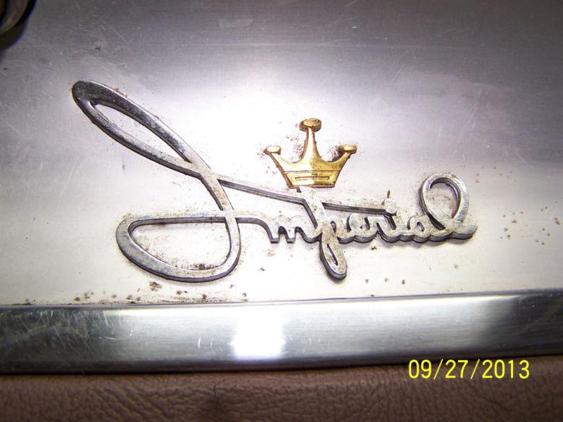 1957 CHRYSLER IMPERIAL GLOVE BOX DOOR, US $39.99, image 2