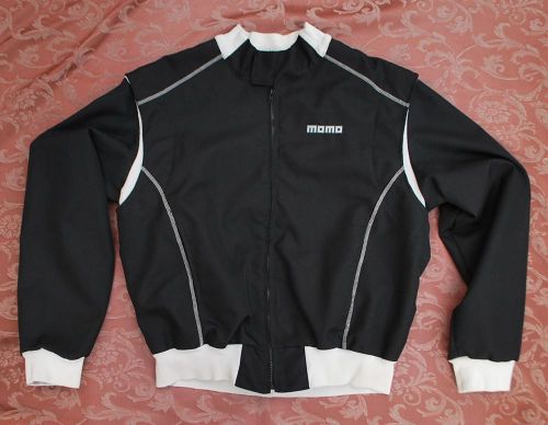 Momo racing - 100% poliammide black race jacket