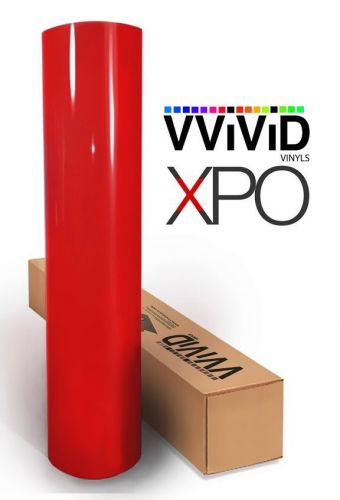 Xpo gloss blood red sample 2'' x 4'' car wrap roll vinyl sticker v4