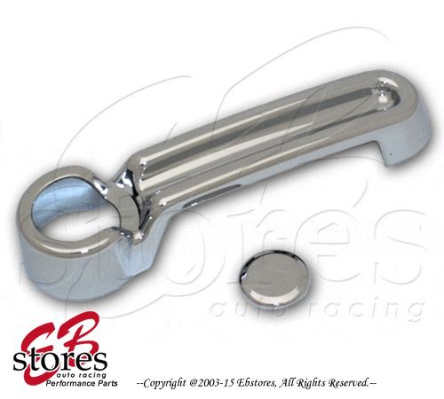 Chrome plated tailgate handle cover jeep wrangler 07-15 2007-2015