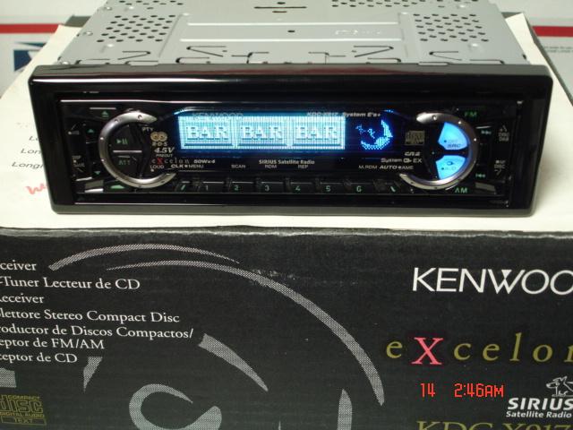Kenwood excelon kdc-x917 car stereo 2001' model tested working good 