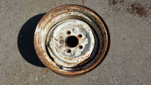 Chevy station wagon 14x6 jk steel wheel 1964 63 62 61 impala free u.s. shipping