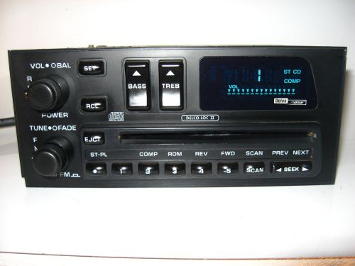 Very nice bose cd player &amp; adapters > 84-89 c4 corvette