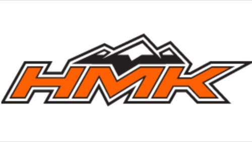 Large hmk orange trailer decals stickers