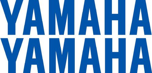 Yamaha decals two extra large 1800mm 8year uv vinyl fishing boat tackle  sticker