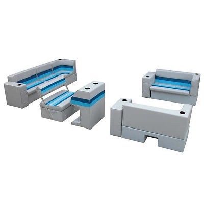Wise boat seats 10 piece pontoon furniture package