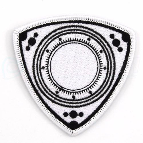 Rotor patch - white with black details - rx7 rx8 rx2 rx3 rx4 12a 13b 20b 10a