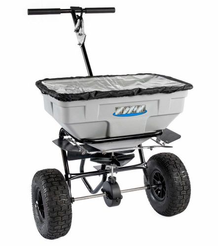 Mps125 maxim all season 125lb capacity walk behind spreader