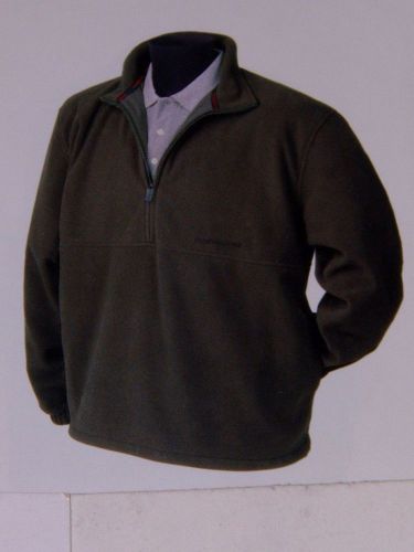 Porsche design nos 2003 men's bavarian fleece pullover usa size l/euro xl nib!