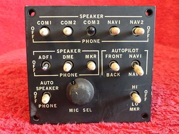 Electrodelta asp310a audio panel
