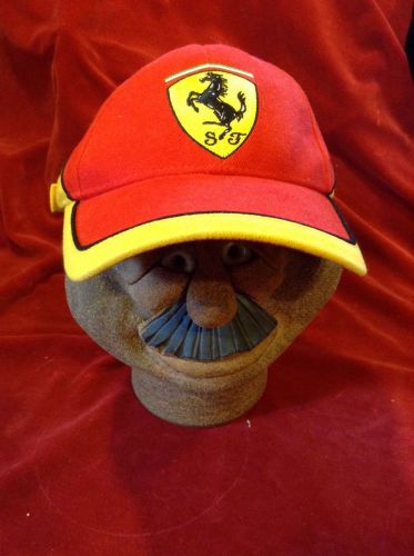 Authentic ferrari baseball cap kid's / boy's / girl's xs hat 52cm adjustable