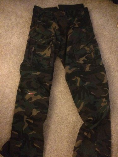 Icon super duty 2 cargo pants 38 motorcycle aramid camo