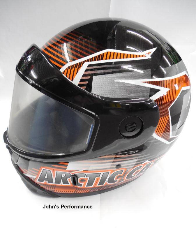 Arctic cat orange pfp snowmobile helmet s m 2xl 5232-332  5232-331 5232-338