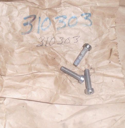 3 nos   evinrude johnson omc steering handle grip screw - part 310303