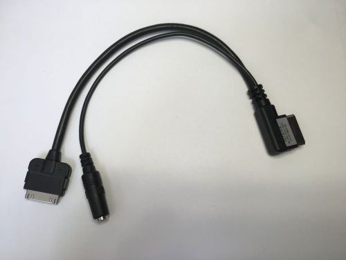 Mercedes benz oem aux interface cable adapter ipod iphone usb part # b67824578