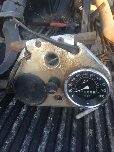 73 polaris colt ss 340 speedometer / speed gauge reading cluster mph dash