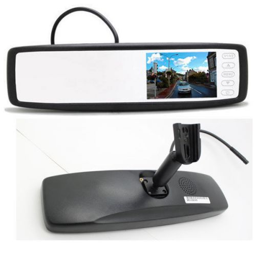 Factory style rearview mirror car monitor bluetooth handsfree with oem bracket