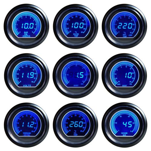 2 color lcd gauge 10k rpm tachometer tach  instrument auto car vehicle 2.5" 12v