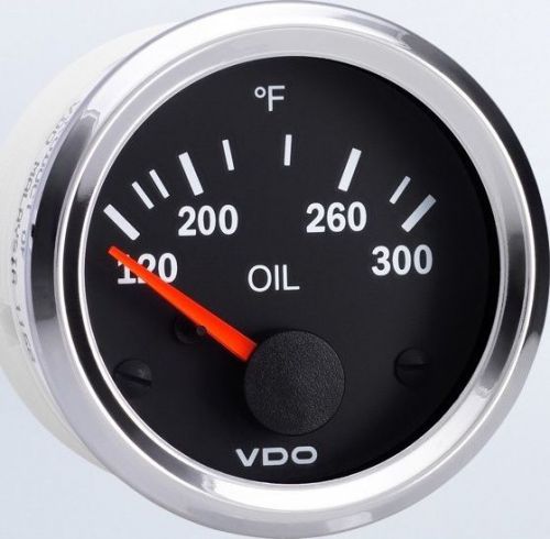 Vdo 310-1962 engine temp 300f metric kit - vision chrome
