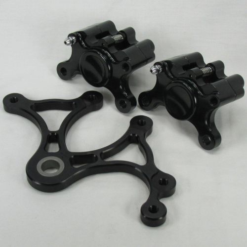 Purchase Dual Rear Brake Caliper Hanger 2 PISTON Calipers 3/4" Axle