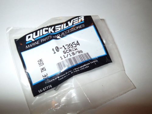 Mercury screw anode quicksilver oem 10-13954 lower unit ei
