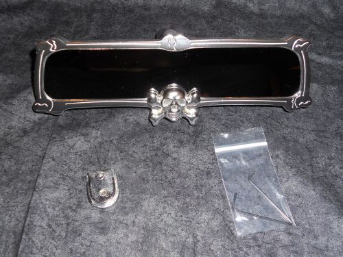 Skull rier view mirror