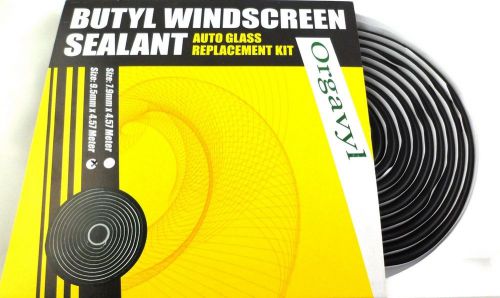 Oci butyl rubber glue headlight sealant retrofit speaker large 9.5mm x 4.57m