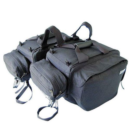 Chase harper et 4000 motorcycle saddlebags black balistic nylon made in usa!