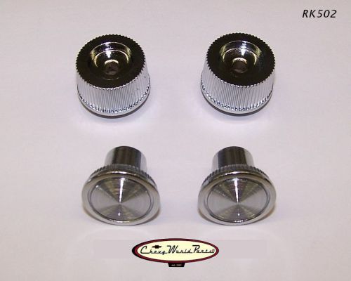 1966 chevelle  malibu el camino ss radio knob set 4  66