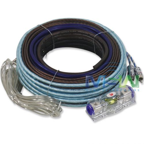 *new* re audio® wk-8a 8 awg gauge premium amplifier amp install wiring kit wk8a