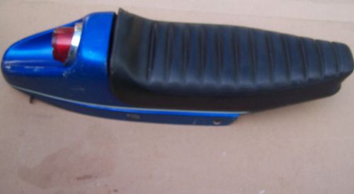 1970 1971 vinyage harley sportster xlch xlh boattail seat original paint oem