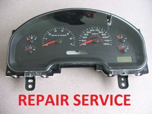 2004-2008 ford f-150 mileage odometer lcd screen repair fix 2005 2006 2007