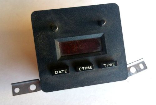 1984 ford mustang gt capri rs center console digital clock assembly 84 85 86