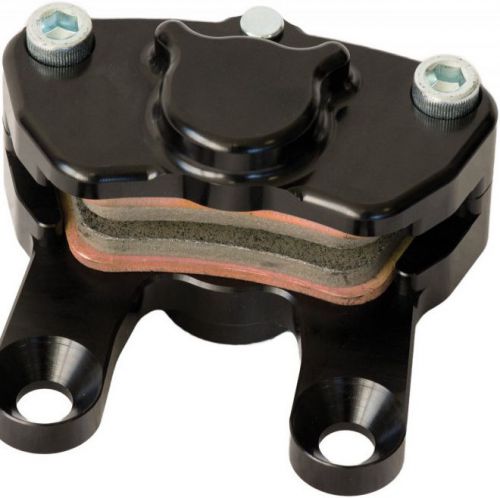 Joes micro sprint car loaded front brake caliper,dual 1&#034; pistons,black anodized