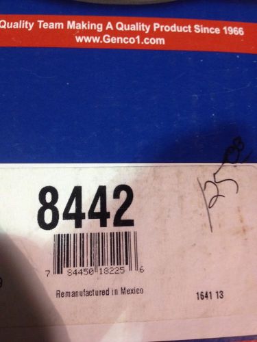 Alternator genco 8442 reman alternator