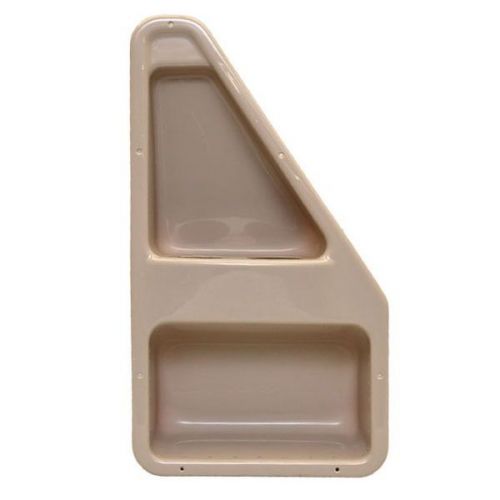 Harris kayot 64770841 tan 15 1/8 x 27 1/4 x 5 3/4 boat storage cupholder panel