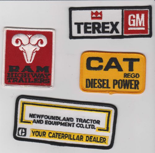4 new never used  patch dodge ram highway trailers automotive cat gm caterpillar