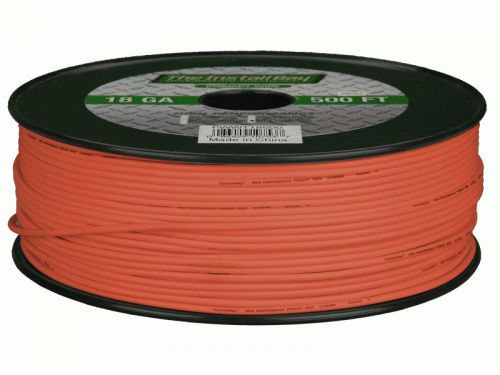 Metra install bay pwor18500 500&#039; wiring cables orange primary wire w/ 18 gauge