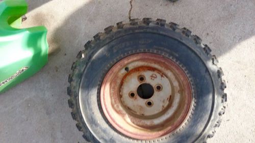 Kawasaki 1984 tecate 3 factory wheel and tire