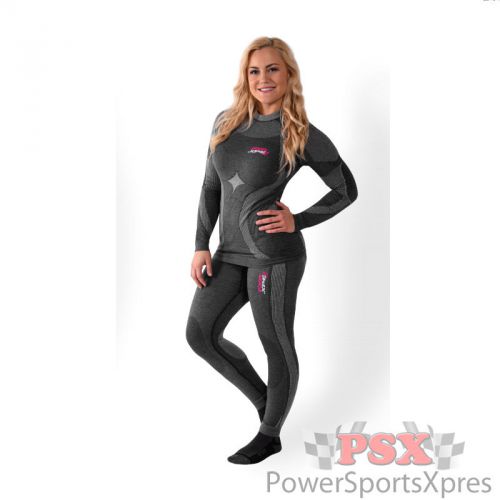 Fxr womens vapour 25% merino seamless compression bottom layer pant