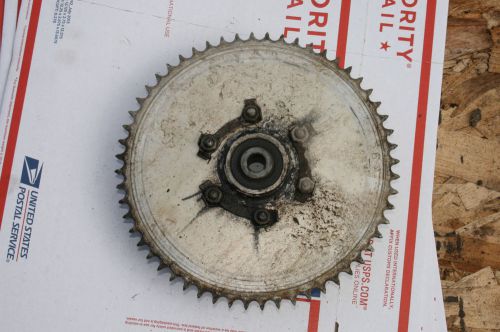 1975-79  kawasaki kd 175 rear sprocket w/hub outter