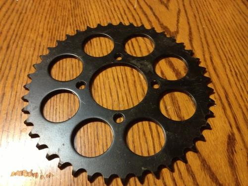 Jt sprockets rear sprocket 43t steel for kawasaki lakota mojave jtr 1414.43