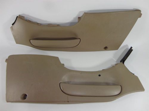 00 expedition front center console left + right side panels cover frame