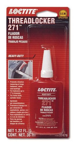 Loctite red 271 thread locker 36 ml bottle p/n 37479