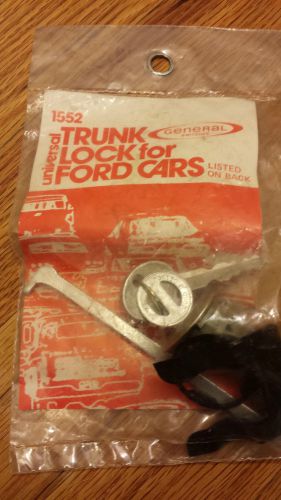 Universal trunk lock for vintage  ford cars
